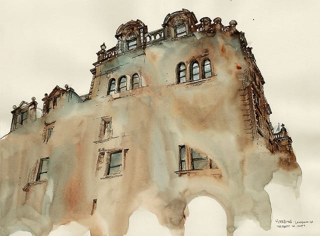 Dreamy Architectural Watercolors By Sunga Park Colossal Dreamy Architectural Watercolors By Sunga Park Colossal