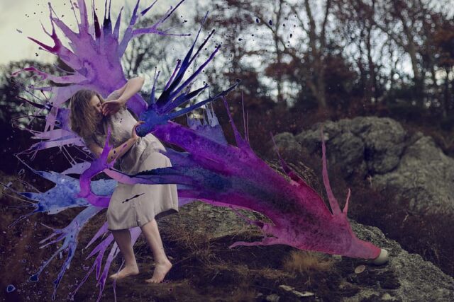 Photographs and Watercolors Merge in Surreal Paintings by Aliza Razell ...