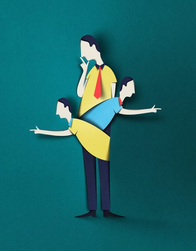 Digital Papercut Illustrations by Eiko Ojala — Colossal