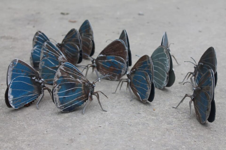 Insect Using Scrap Welded Insects Produced From Salvaged Metal Scraps by John Brown β Colossal