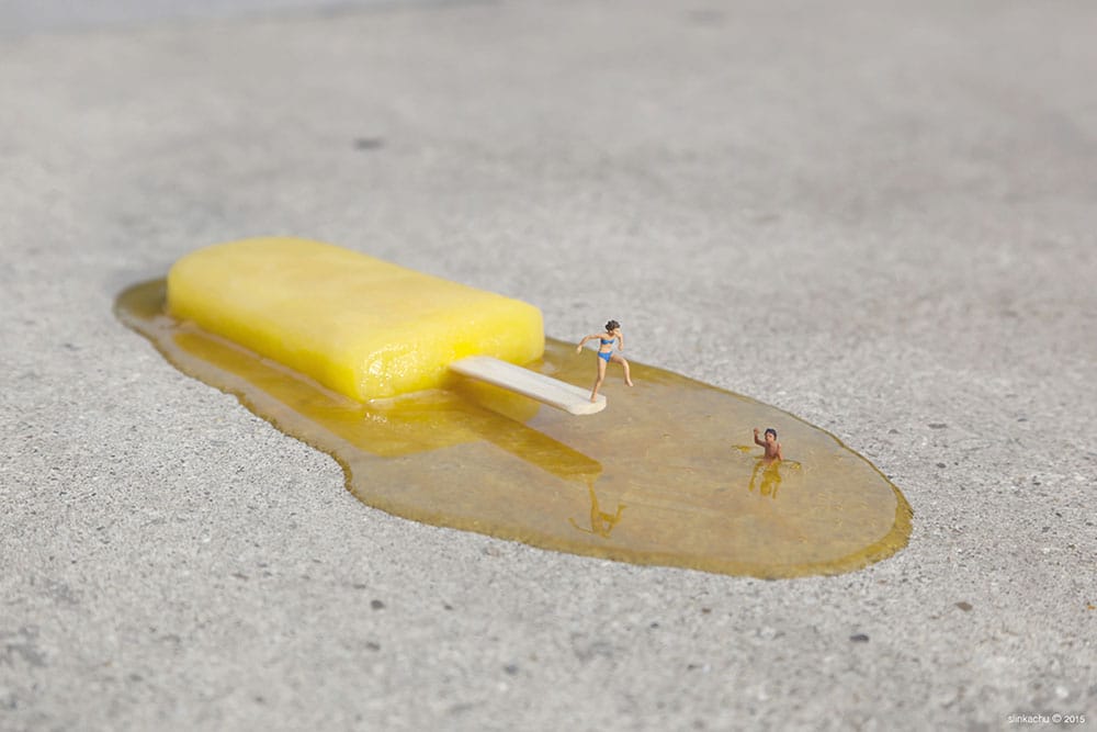 The Miniature Street Interventions Of Slinkachu Colossal