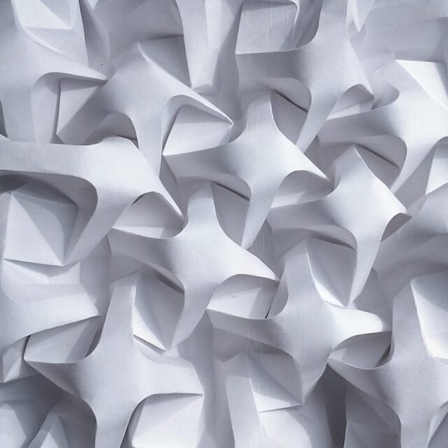 Tessellating Patterns Formed From Intricately Folded Paper by Polly ...