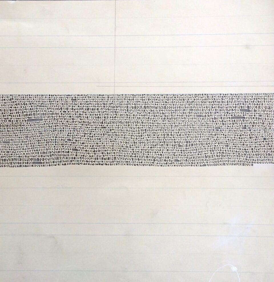 Intericate Letters Intricate Letters Hand-Cut from Paper by Annie Vought — Colossal