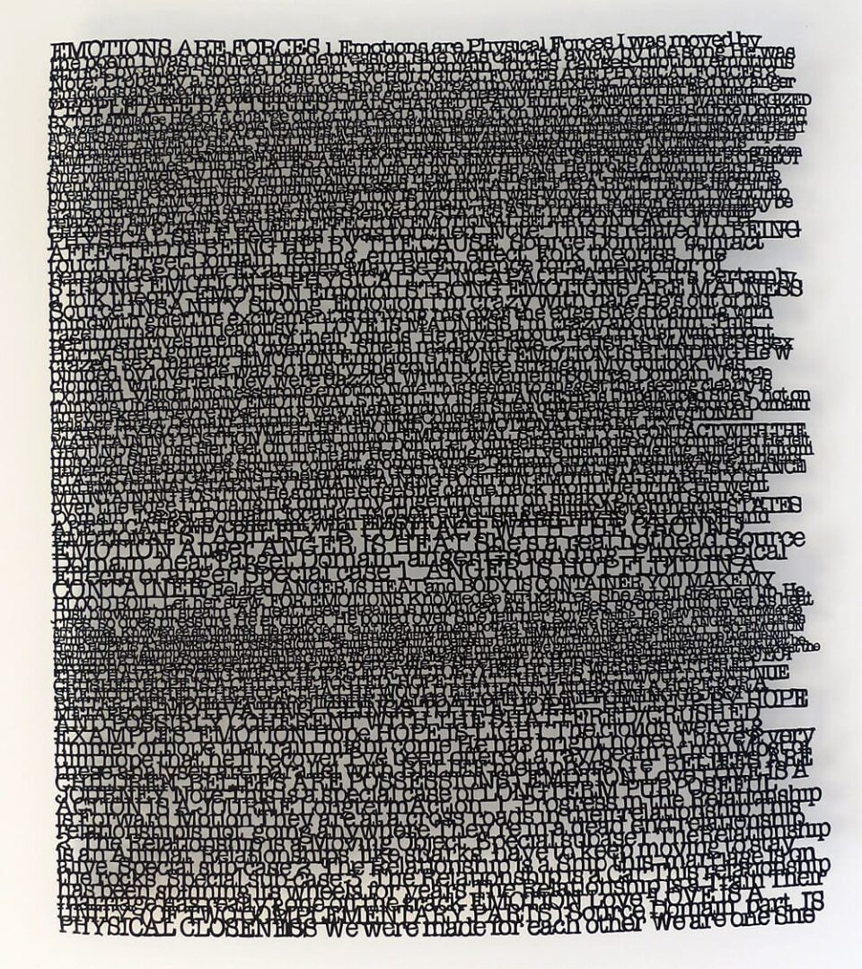 Intericate Letters Intricate Letters Hand-Cut from Paper by Annie Vought — Colossal