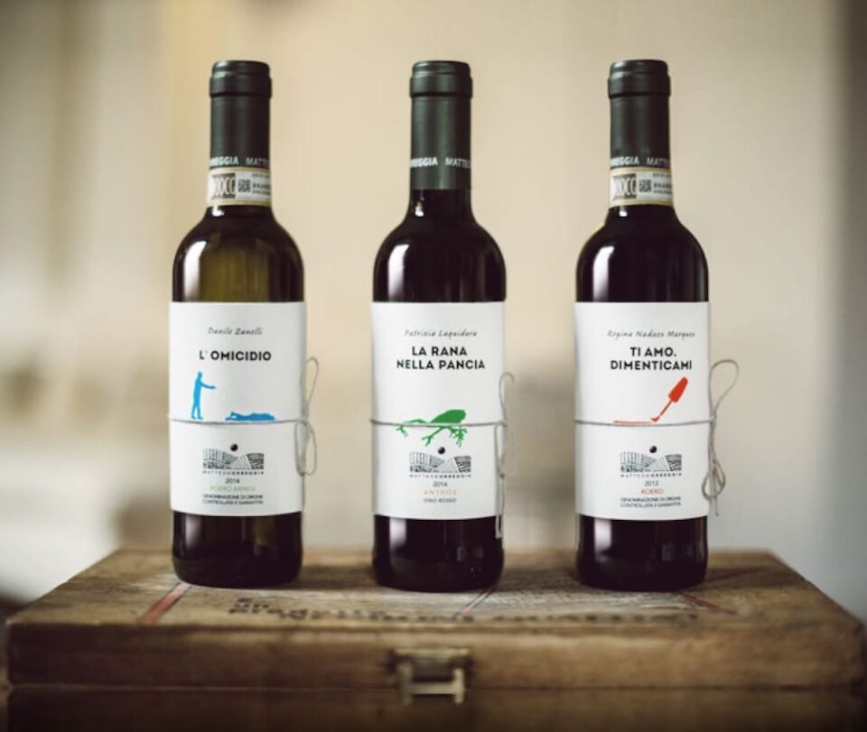 Colossal Label Printed Short Stories That Double as Wine Bottle Labels — Colossal