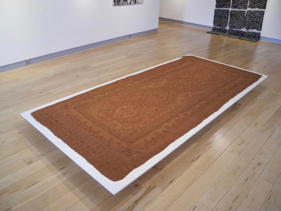 Ephemera Rug Ephemeral Rugs Formed From Oklahoma's Red Earth by Rena Detrixhe — Colossal