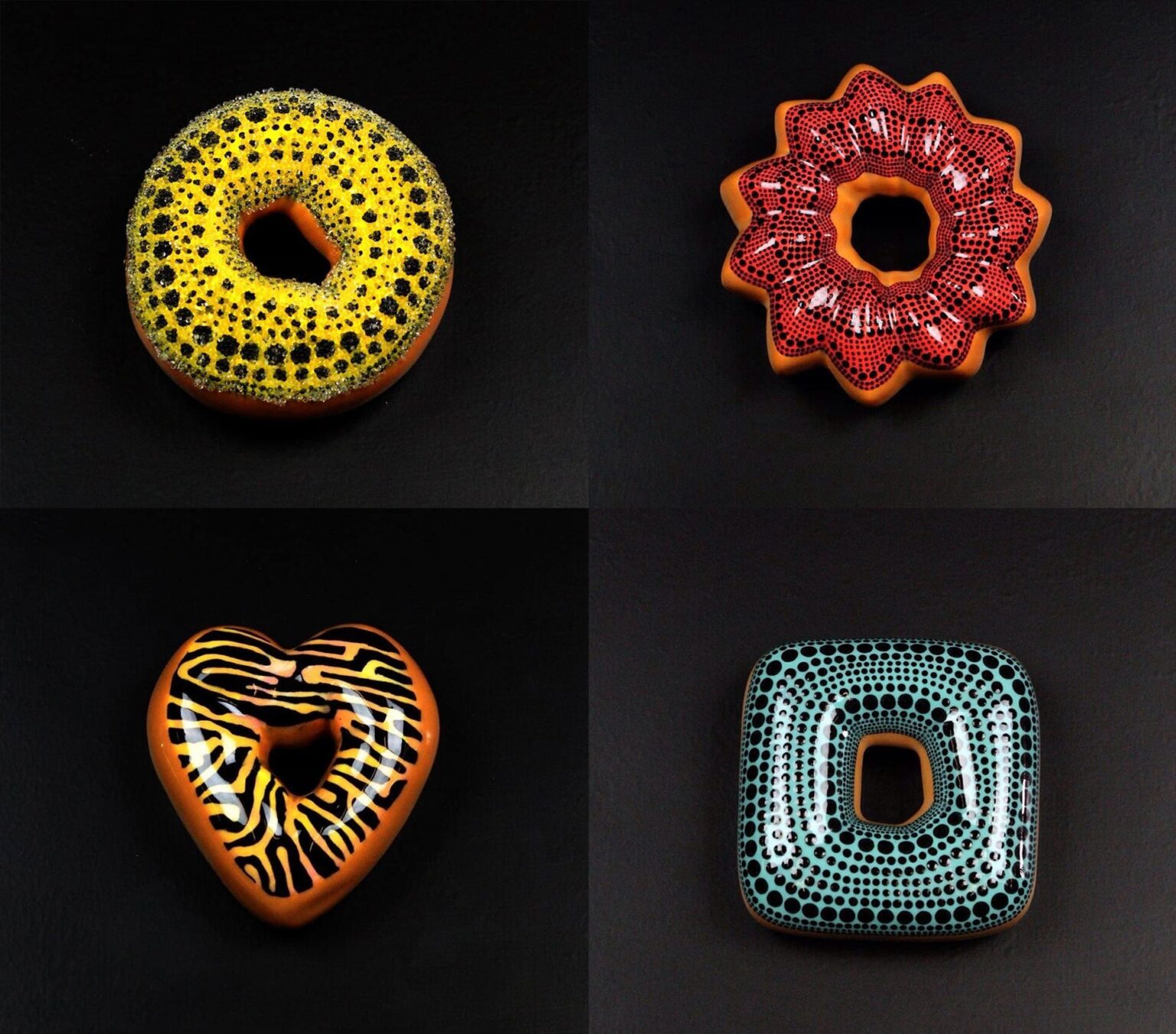 Donut Reference Donut Worry Be Happy: Pop Culture References on Expertly Glazed Ceramic ...