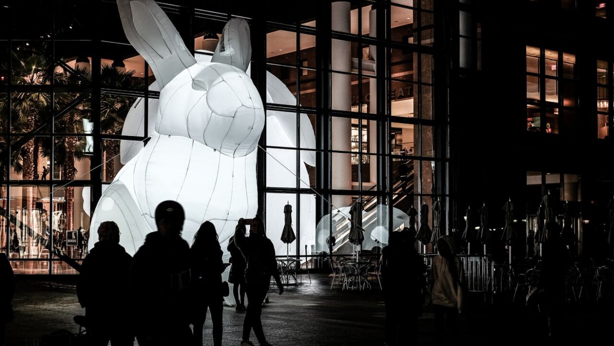 Amanda Parer's Giant Inflatable Rabbits Invade Public Spaces Around the ...