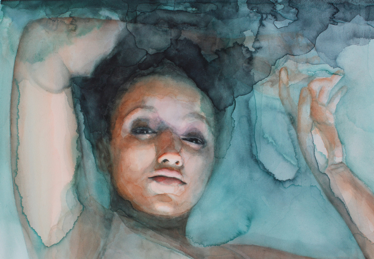 'Modern Frescoes' Present Luminous Women in Layers of Translucent ...