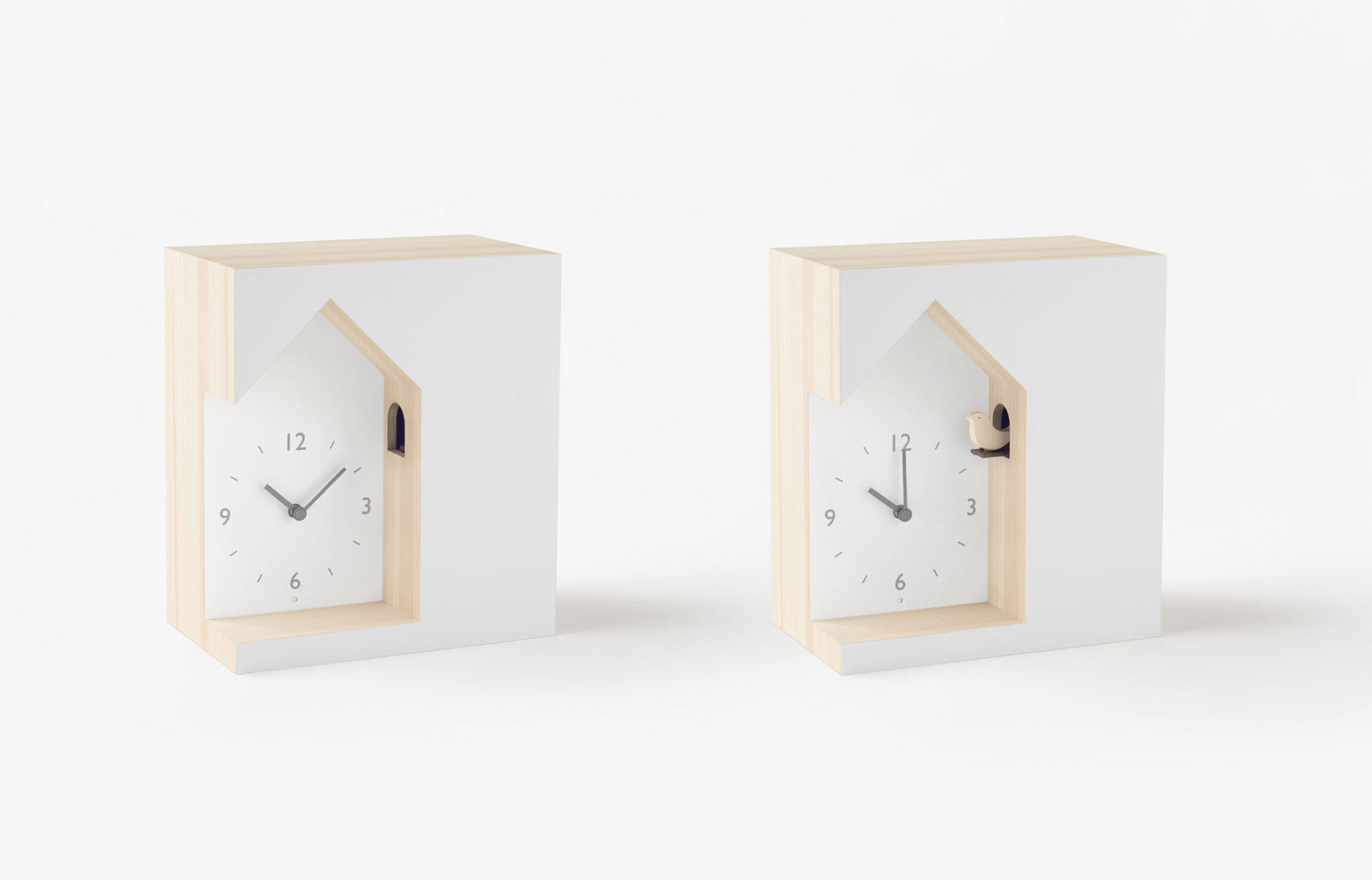 Japanese Design Studio Turns Traditional Cuckoo Clocks on Their Head ...