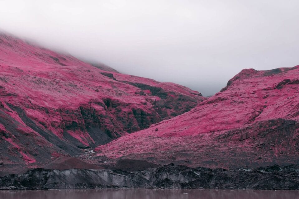 Rural Iceland Transformed Into A Rouge-Tinted World by Photographer Al ...