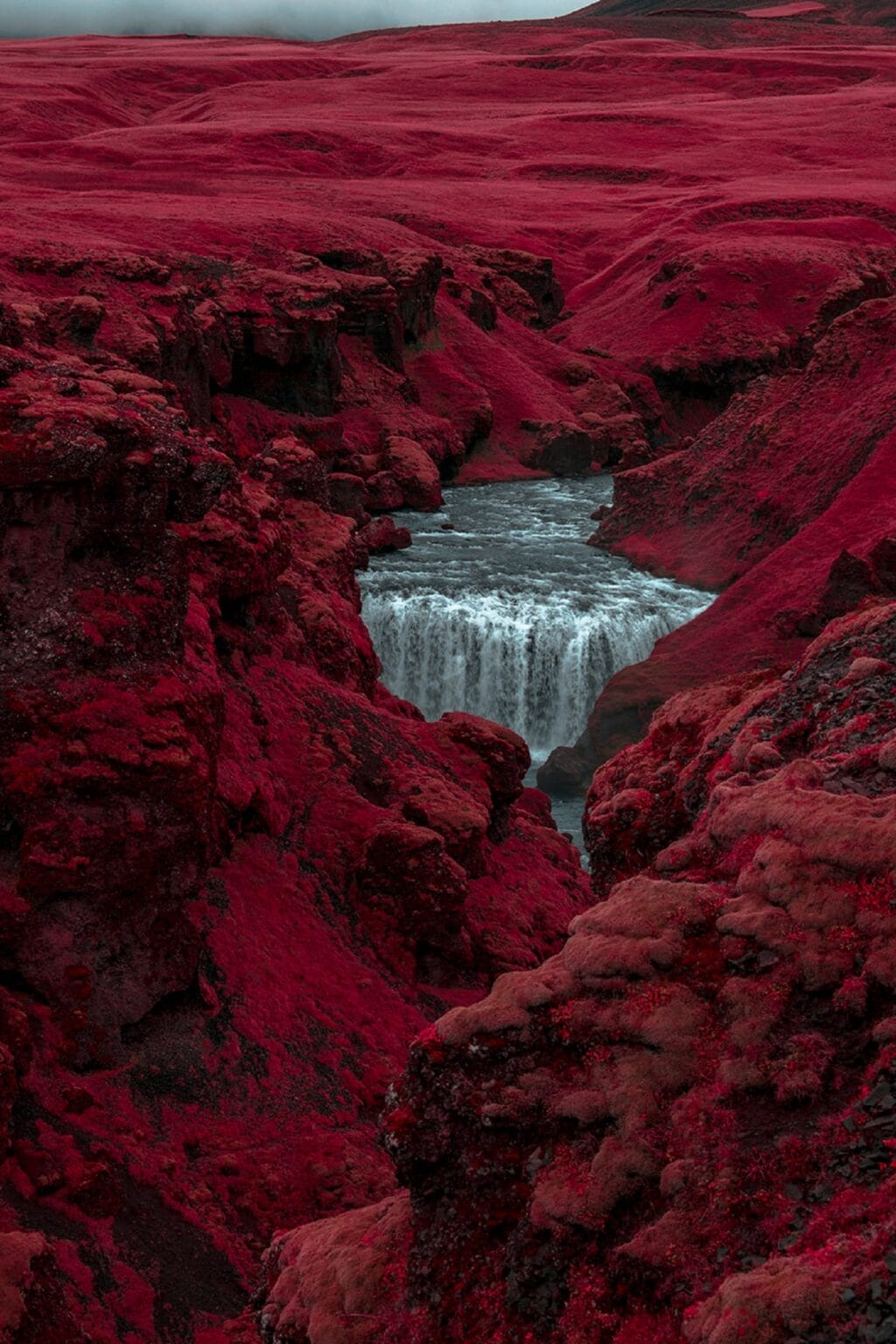 Rural Iceland Transformed Into A Rouge-Tinted World by Photographer Al ...