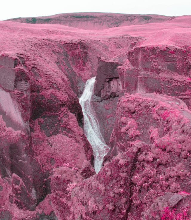 Rural Iceland Transformed Into A Rouge-Tinted World by Photographer Al ...