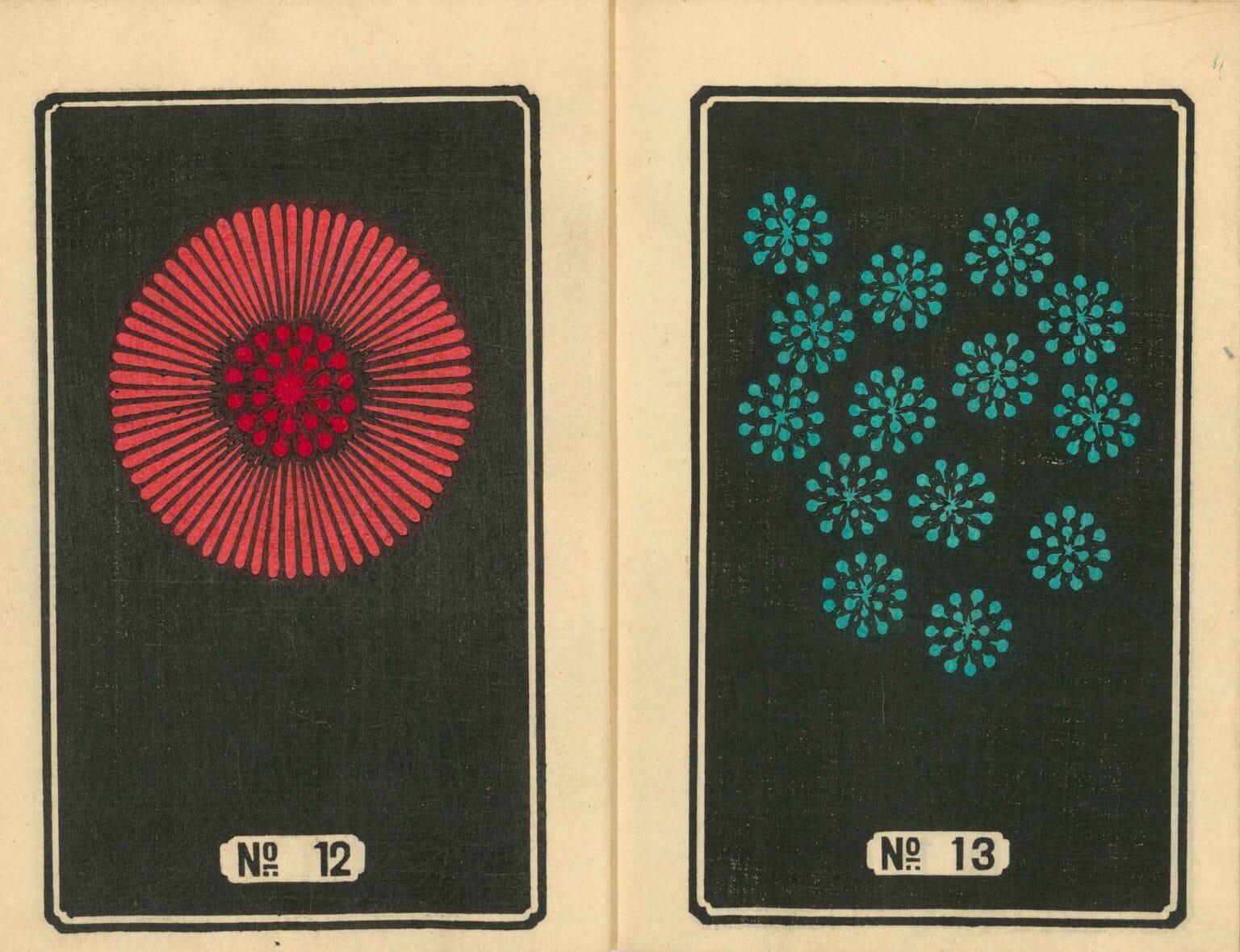 Japanese Firework Pattern Hundreds of Japanese Firework Illustrations Now Available for Free ...