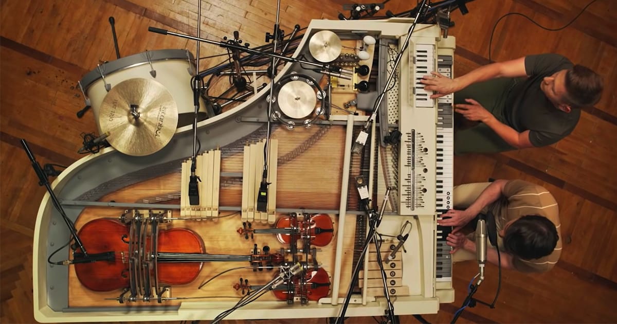Twenty Instruments Reconstructed to Play Through the Keys of a