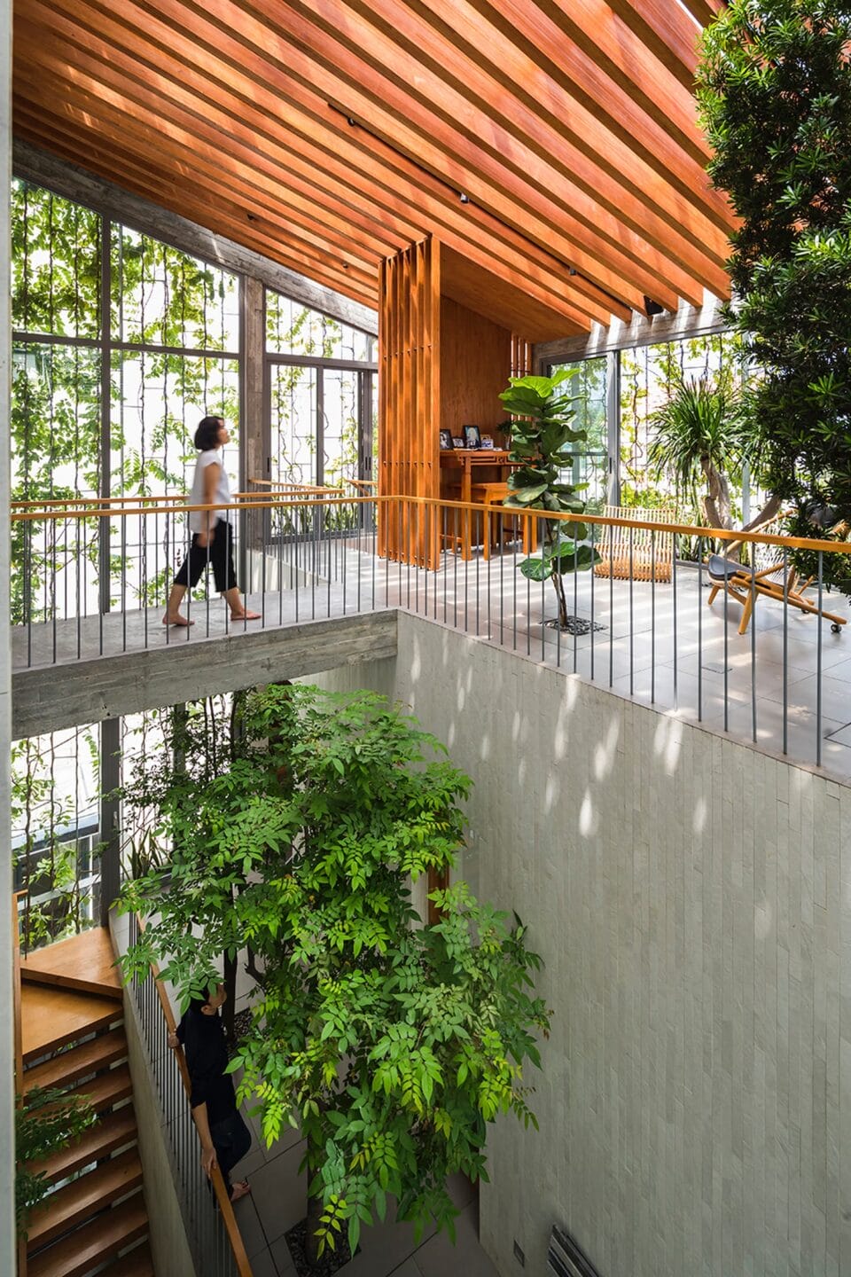 VTN Architects Designed a Vietnam Home With the Green Space on the ...