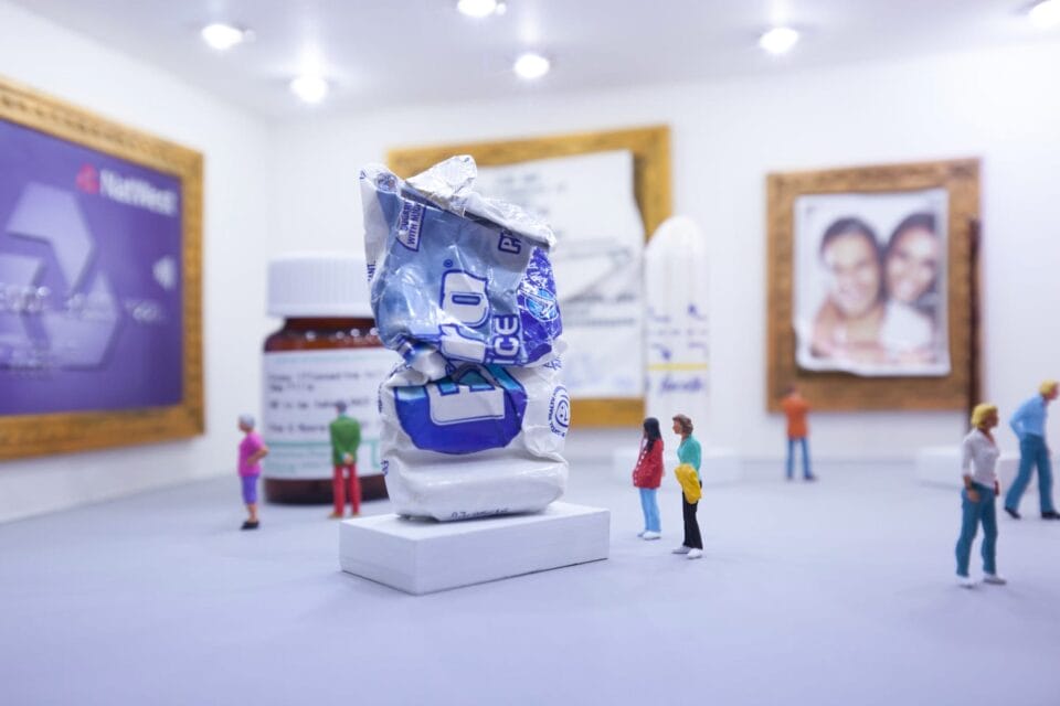 Slinkachu Website Miniature Scenes by Slinkachu Comment on Consumer Culture — Colossal