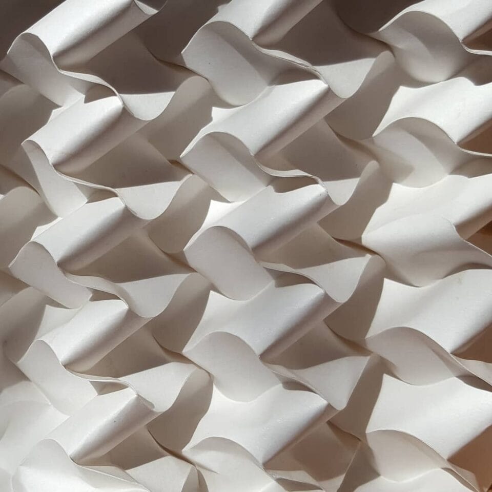 Malleable Paper Sculptures by Polly Verity Expand and Contract Into ...