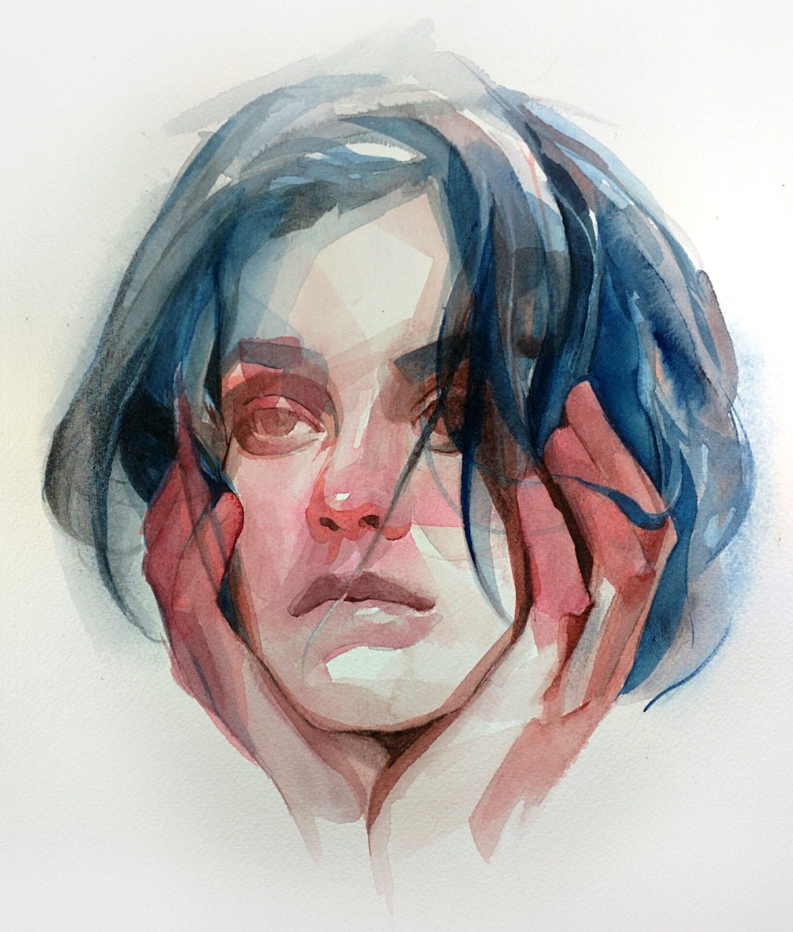Watercolour Painting Portraits
