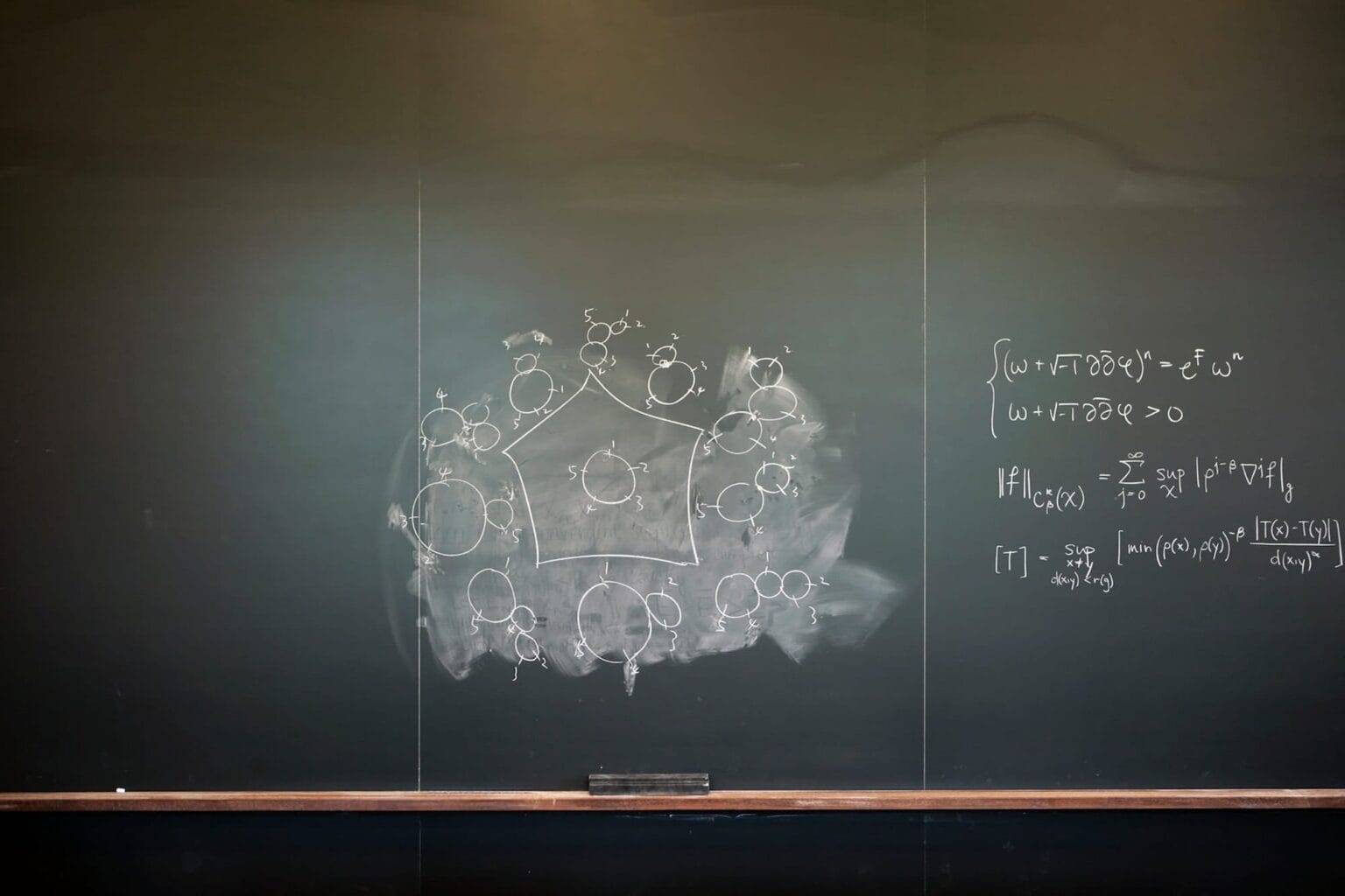 Jessica Wan Math A Photographic Survey by Jessica Wynne of Chalkboards Filled by ...
