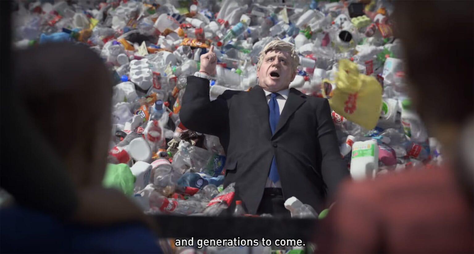 A Satirical New Animation by Greenpeace Swamps Boris Johnson in a ...