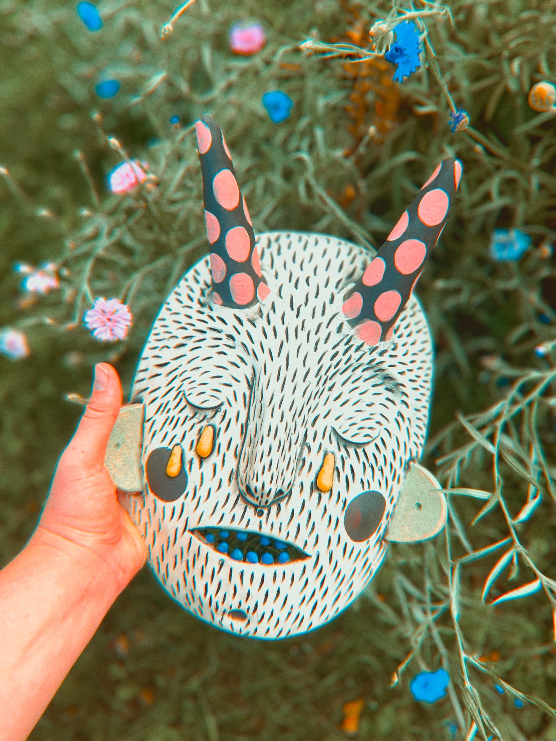 Wildly Expressive Masks by Karolina Romanowska Freeze Contradictory ...