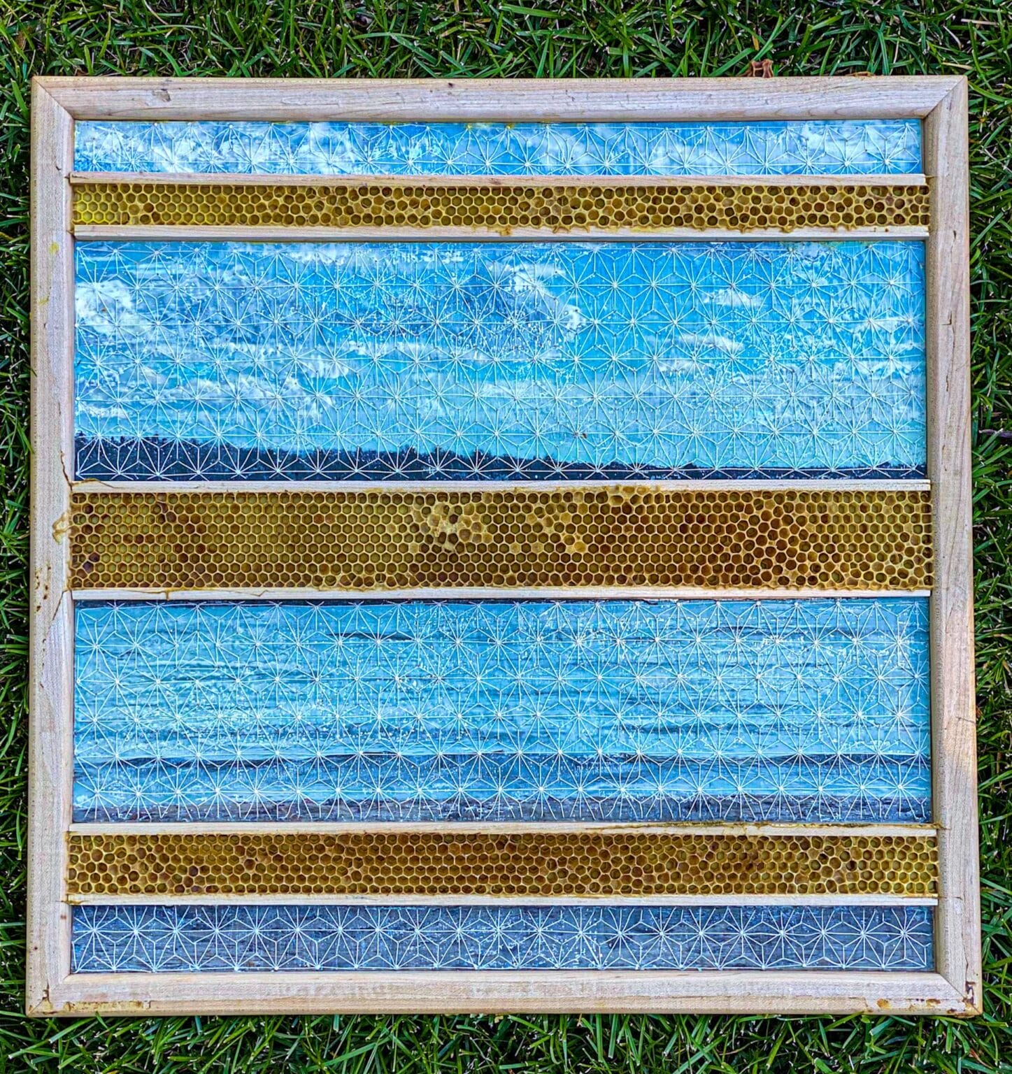 Bees Wrap Ava Roth's Intricately Beaded and Embroidered Motifs in ...