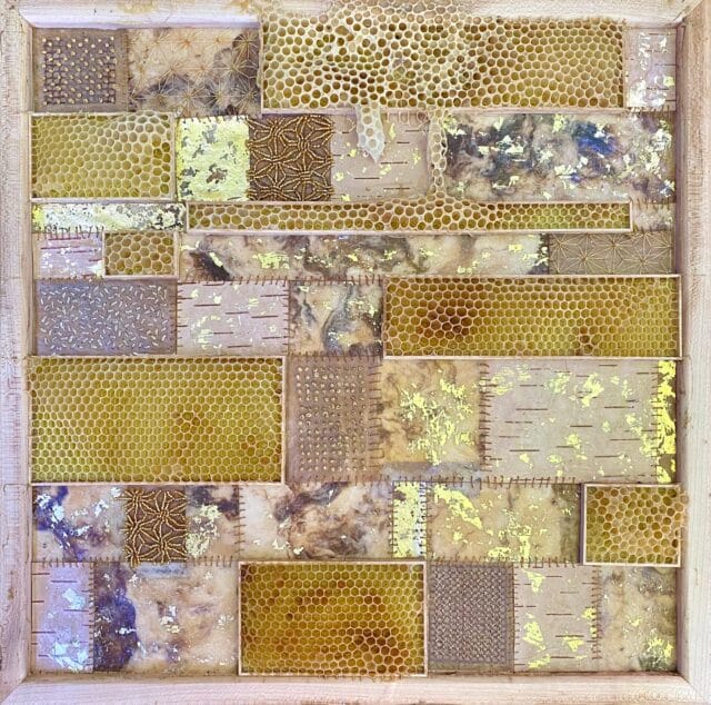 Bees Wrap Ava Roth's Intricately Beaded and Embroidered Motifs in ...