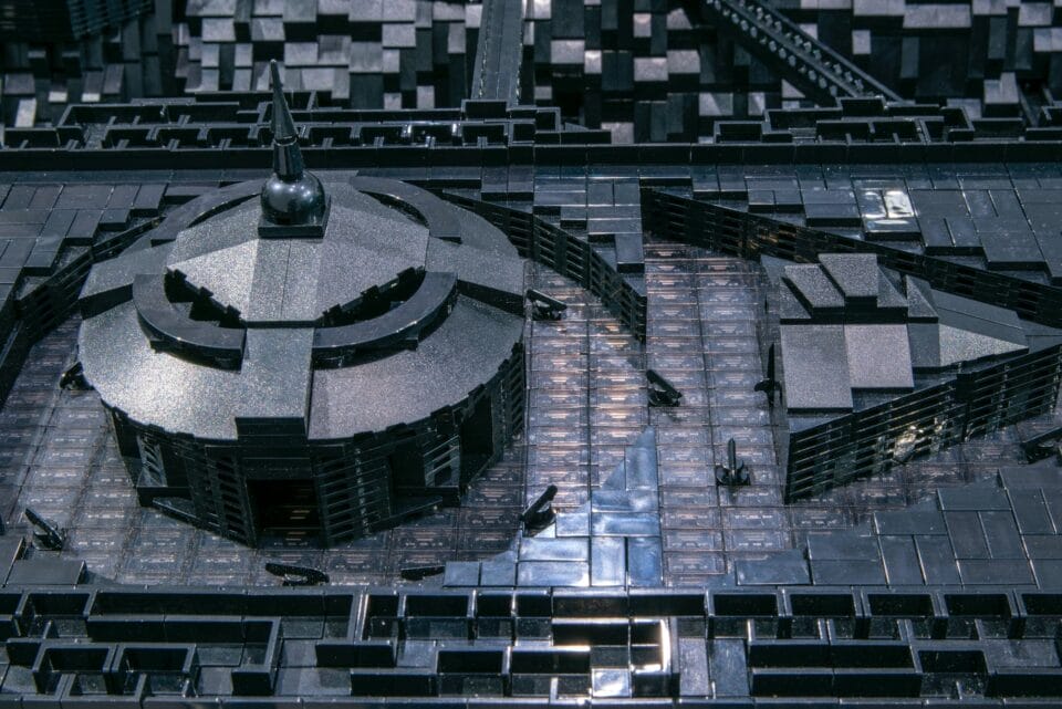 More Than 500,000 Black LEGO Structure Ekow Nimako's Vast ...