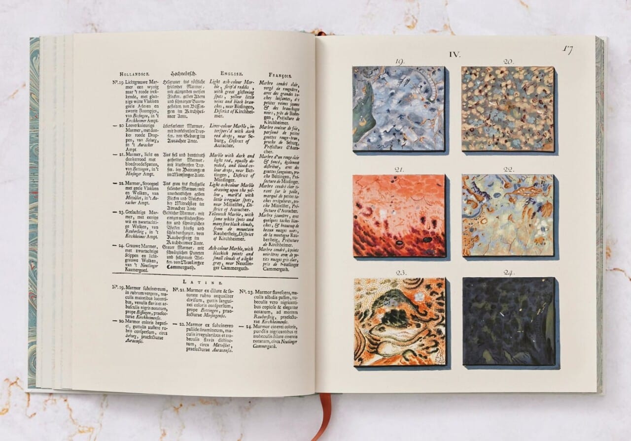 An Exquisite Enlightenment-Era Book Catalogs 570 Types of Marble in ...