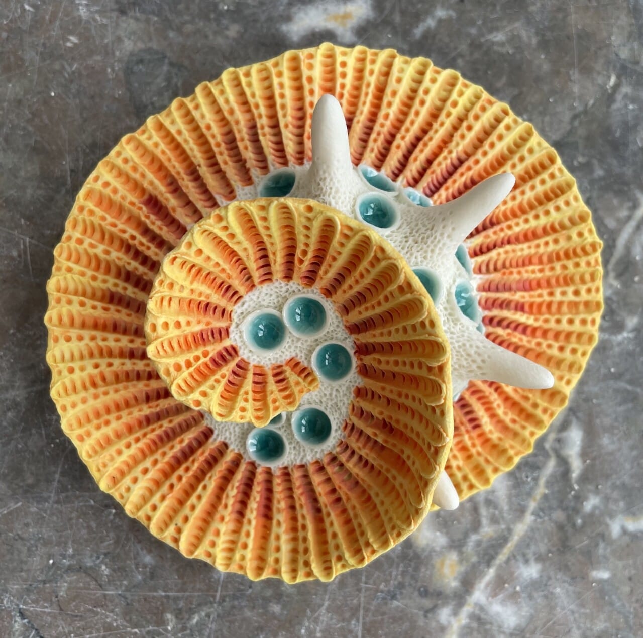 Lisa Stevens' Ceramic Sculptures Capture Coral-Inspired Motifs in ...