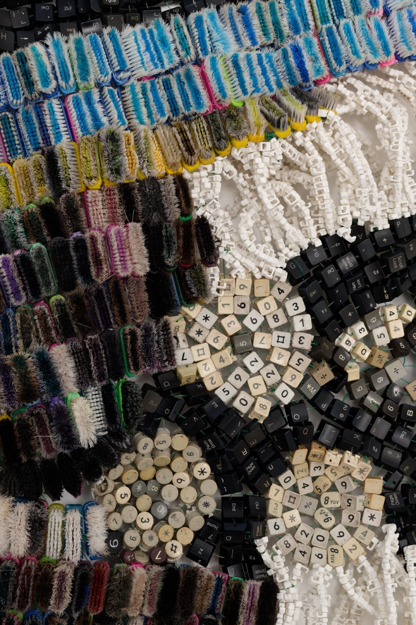 From Computer Keys and Bottle Caps, Moffat Takadiwa's Tapestries ...