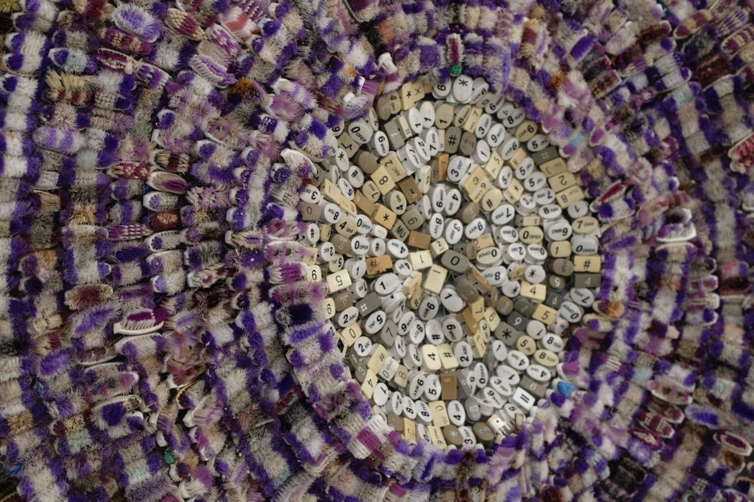 From Computer Keys and Bottle Caps, Moffat Takadiwa's Tapestries ...