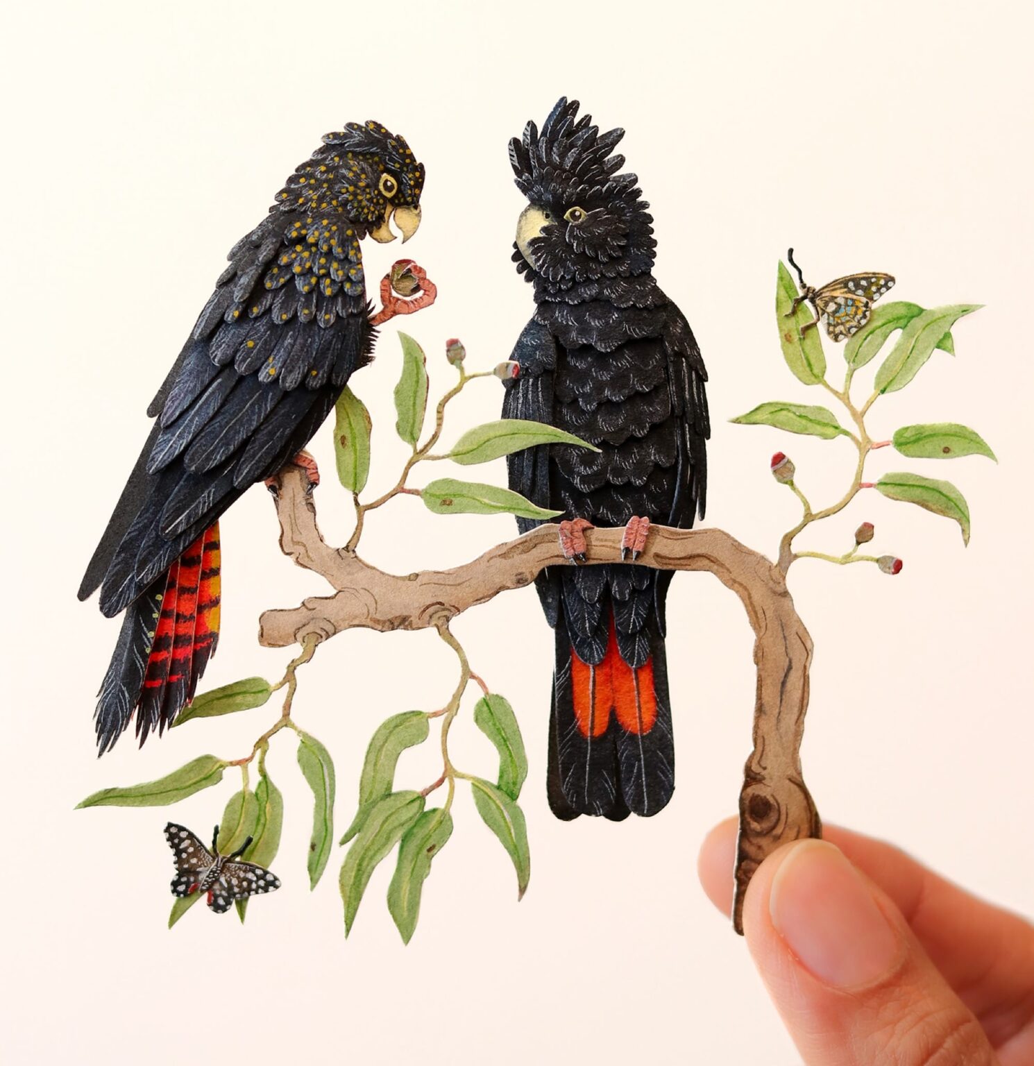 Tropical Birds Burst to Life in the Intricate Paper Cutouts of 'The ...