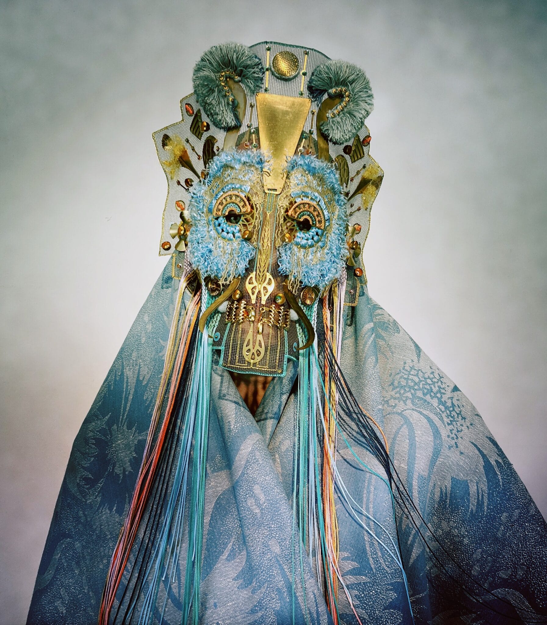 With Fringe Trim and Gilded Baubles, Damselfrau's Masks Turn Disguise ...