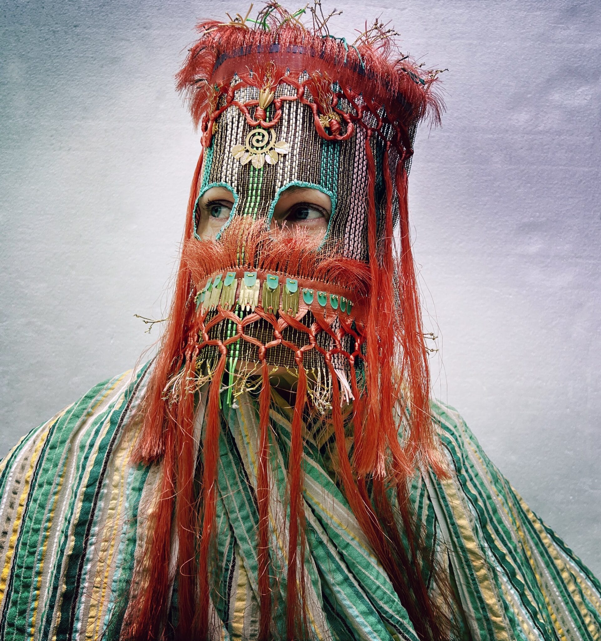 With Fringe Trim and Gilded Baubles, Damselfrau's Masks Turn Disguise ...