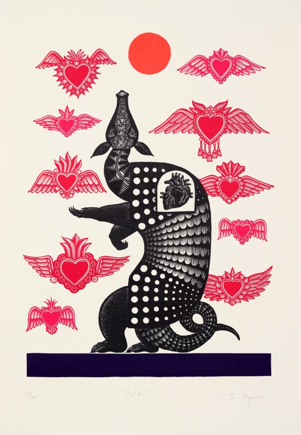 Linocuts by Eduardo Robledo Celebrate Mexican Heritage and Community ...