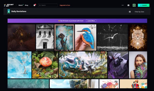 Divart DeviantArt Is an All-in-One Platform for the Creative Economy — Colossal