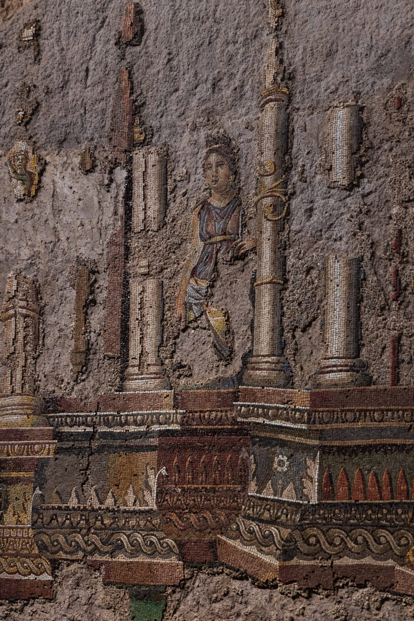 Colossus Rome The Largest Roman Mosaic Ever Excavated Opens to the Public — Colossal