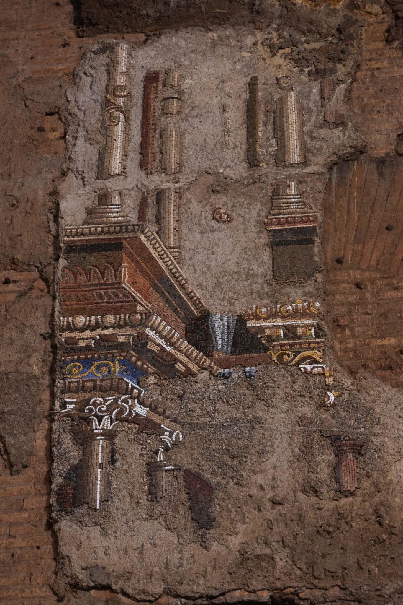 Colossus Rome The Largest Roman Mosaic Ever Excavated Opens to the Public — Colossal